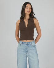 Load image into Gallery viewer, Carrie Knit Top- Brown