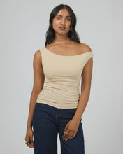 Load image into Gallery viewer, Kylie Off Shoulder Top - Oat