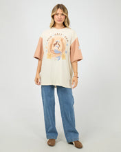 Load image into Gallery viewer, Sun Salt Sea Oversized Tee -  Vanilla