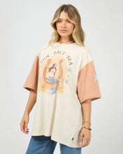 Load image into Gallery viewer, Sun Salt Sea Oversized Tee -  Vanilla