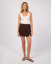 Load image into Gallery viewer, Fern linen Skort - Brown
