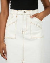Load image into Gallery viewer, Becca Maxi Skirt - White