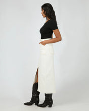 Load image into Gallery viewer, Becca Maxi Skirt - White