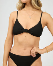 Load image into Gallery viewer, Phoenix Knot Bralette - Black