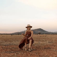 Load image into Gallery viewer, Anderson Almond | Cream Packable Wide Brim Fedora Hat