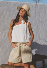 Load image into Gallery viewer, Sicily One Shoulder Top - White