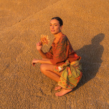 Load image into Gallery viewer, Cuban Tropical Sarong - Lime