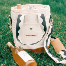 Load image into Gallery viewer, The Wine Cooler Tote Bag - Rivie White