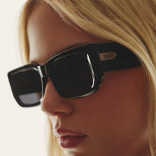 Load image into Gallery viewer, Tell me More -Black Frame / Smoke Lens