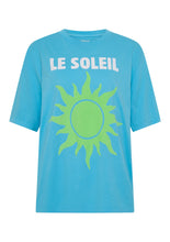 Load image into Gallery viewer, Le Soleil Boyfriend Tee -Blue