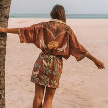 Load image into Gallery viewer, Eye of the Jungle Wrap Skirt - Hazel