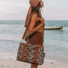 Load image into Gallery viewer, Daisy Cooler Bag - Cinnamon