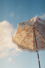 Load image into Gallery viewer, HOLIDAY BEACH UMBRELLA-ABSTRACT FLORAL - Bohemian Sundays, Business and Pleasure Co., Buy Boho Bohemian Clothing Online Australia, Kivari, Arnhem, Rowie, Will and Bear, Wandering Folk, Skinne