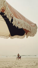 Load image into Gallery viewer, BUSINESS & PLEASURE PREMIUM BEACH UMBRELLA-70S PANEL CINQUE - Bohemian Sundays, Business and Pleasure Co., Buy Boho Bohemian Clothing Online Australia, Kivari, Arnhem, Rowie, Will and Bear, W