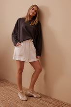 Load image into Gallery viewer, Darcy Relaxed Everyday Short -ecru
