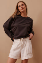 Load image into Gallery viewer, Darcy Relaxed Everyday Short -ecru
