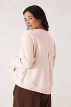 Load image into Gallery viewer, Seamed Fleece Top - Pink
