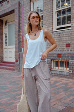 Load image into Gallery viewer, Bloom Slouchy Tank - white
