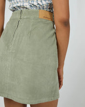 Load image into Gallery viewer, Emma Cord Skirt - Khaki
