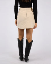 Load image into Gallery viewer, Emma cord Skirt - Vanilla
