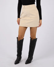 Load image into Gallery viewer, Emma cord Skirt - Vanilla
