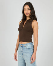 Load image into Gallery viewer, Carrie Knit Top- Brown
