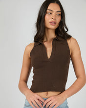 Load image into Gallery viewer, Carrie Knit Top- Brown
