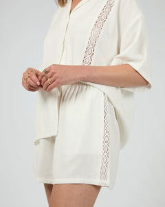 Toledo Mini Short - Vintage White