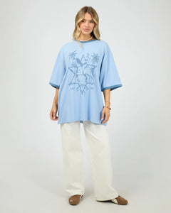 Pony Island Tee - Blue