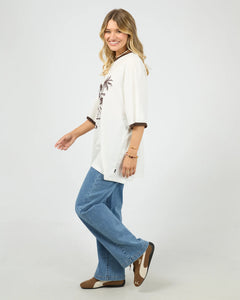 Pony Island Tee - White