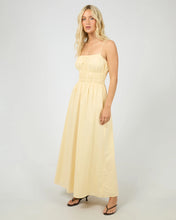 Load image into Gallery viewer, Alessa Linen Maxi Dress - Sunshine
