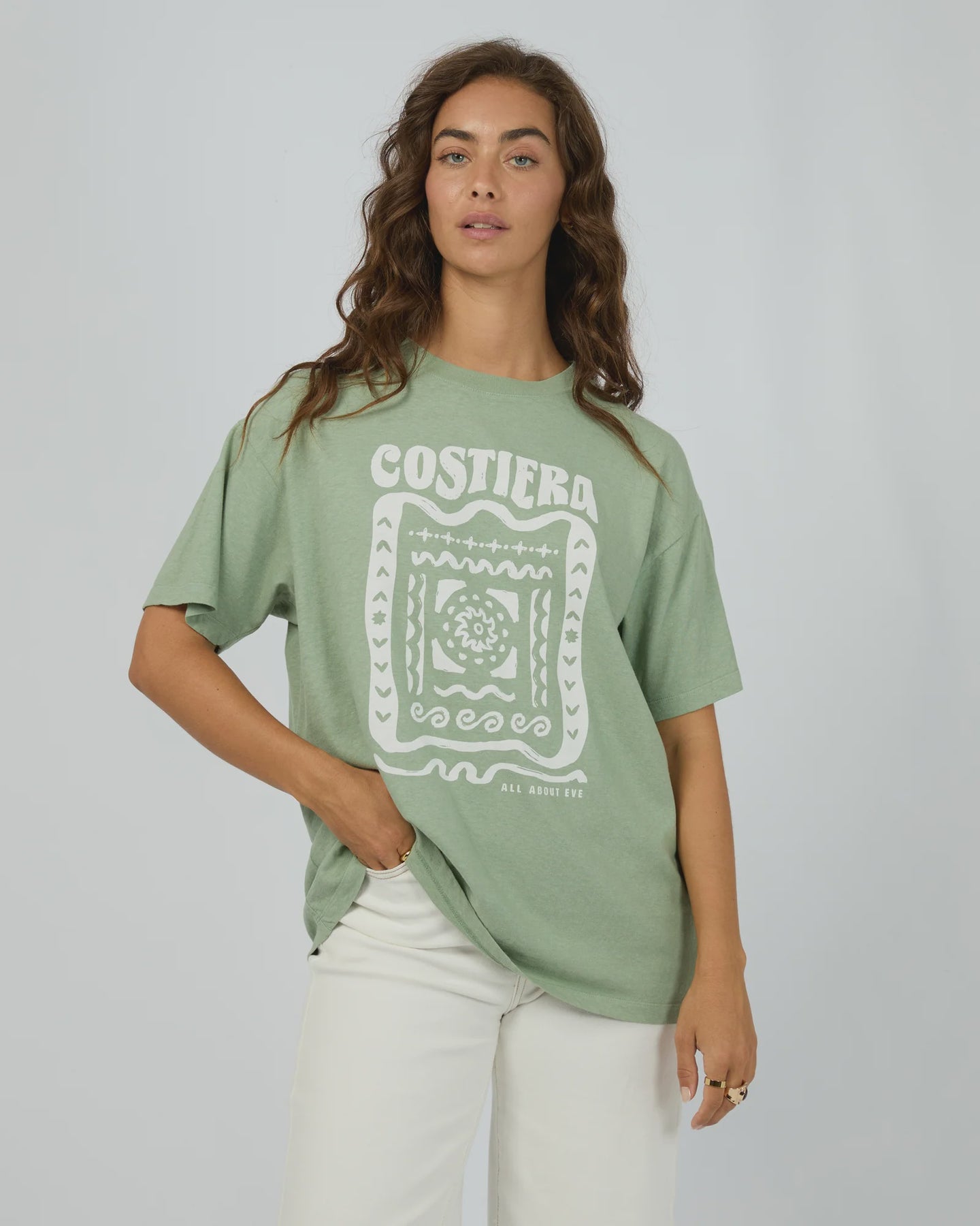 Costiera Relaxed Tee - Sage