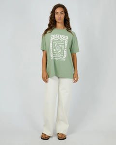 Costiera Relaxed Tee - Sage