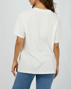 Amalfi relaxed Tee - Vin White