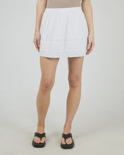 Load image into Gallery viewer, Dusty Mini Skirt - White
