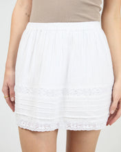 Load image into Gallery viewer, Dusty Mini Skirt - White
