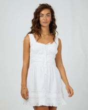 Load image into Gallery viewer, Dusty Mini Dress - White
