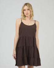 Load image into Gallery viewer, Cabana Mini Dress - Brwn
