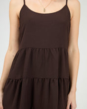 Load image into Gallery viewer, Cabana Mini Dress - Brwn
