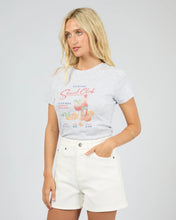 Load image into Gallery viewer, Social Club Baby Tee Snow Marle
