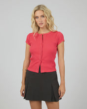 Load image into Gallery viewer, Bailey Knit Top - Berry
