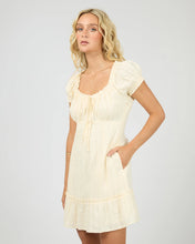 Load image into Gallery viewer, Shayan Mini Dress - Yellow
