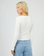 Load image into Gallery viewer, Tarni Knit Top - White
