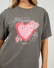 Load image into Gallery viewer, Forget Me Not Box Tee - Char
