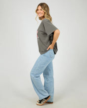 Load image into Gallery viewer, Forget Me Not Box Tee - Char
