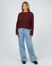 Load image into Gallery viewer, Ivy Knit Jumper - Wine
