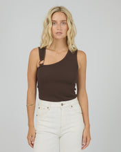 Load image into Gallery viewer, Willow Rib Tank - Brown
