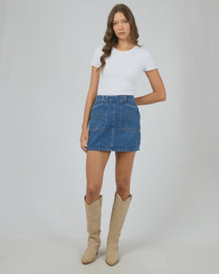 Becca Skirt - Heritage Blue