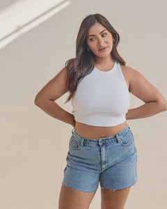 Ricky Denim Shorts - light blue