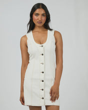 Load image into Gallery viewer, Peta Mini Dress - Vint White
